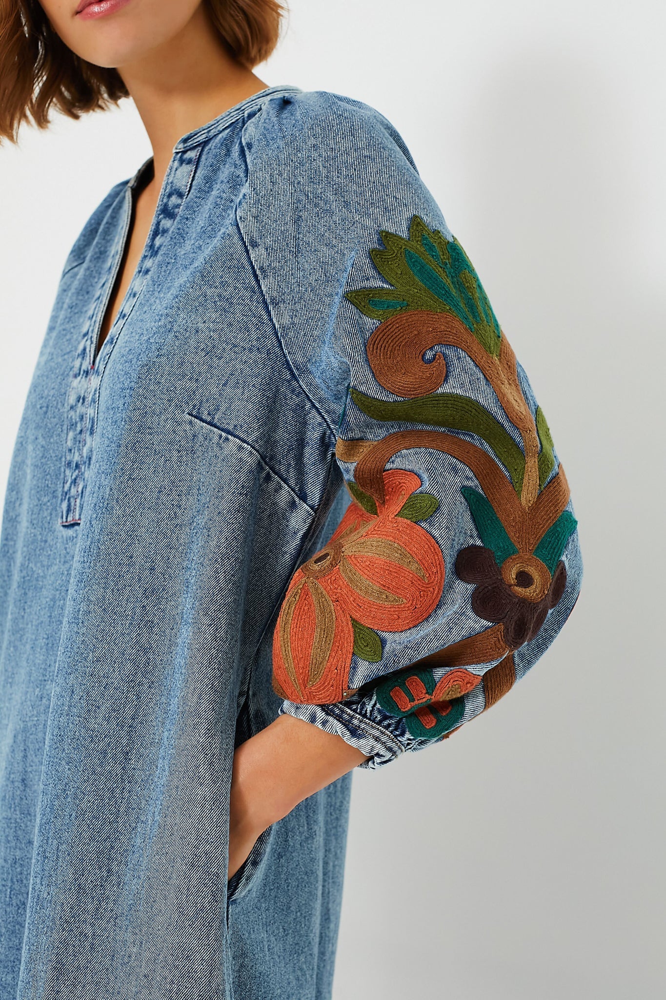 Blue Denim Cathleen Dress