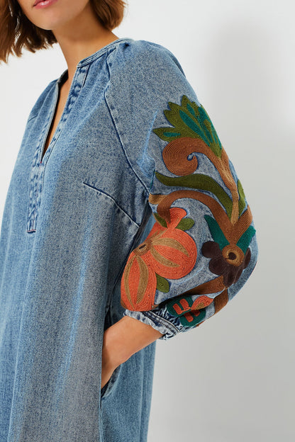 Blue Denim Cathleen Dress