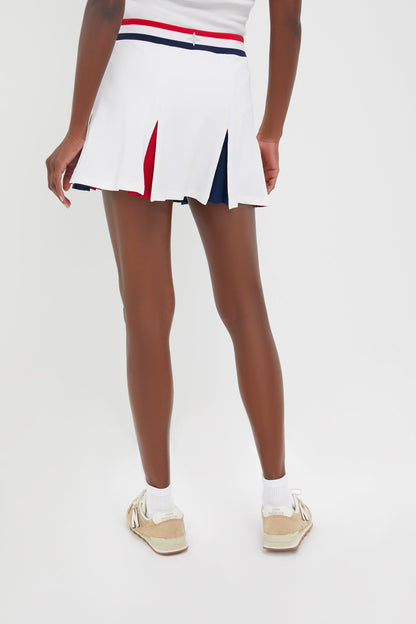 Americana 14 Inch Performance Stretch Woven Carly Tennis Skirt