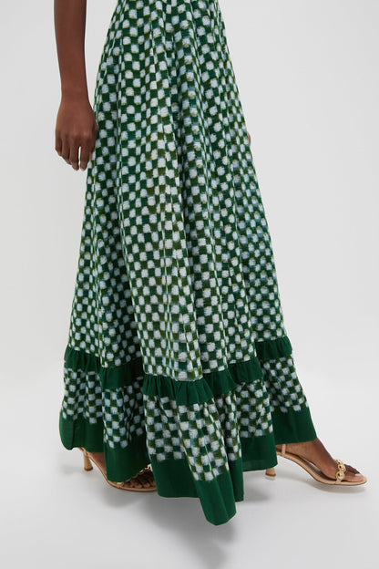 Green Checkmate Dress