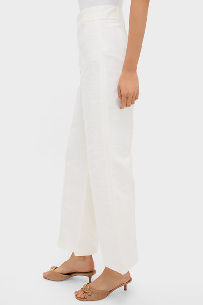 Ecru Yoshitomo Textured Pants