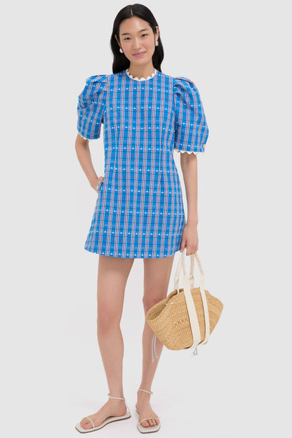 Blue Carmen Dress