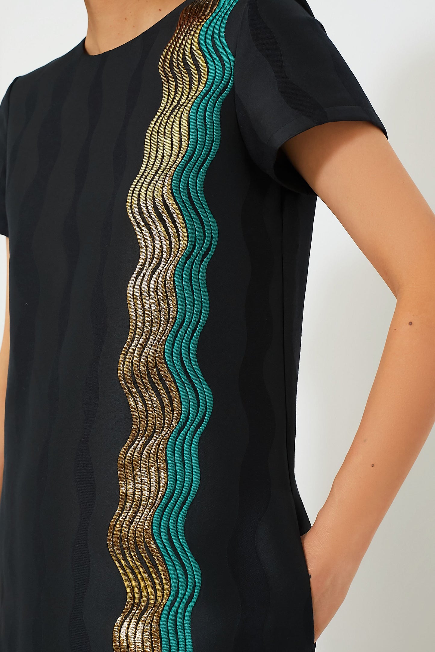 Jacquard The Nile Swing Dress