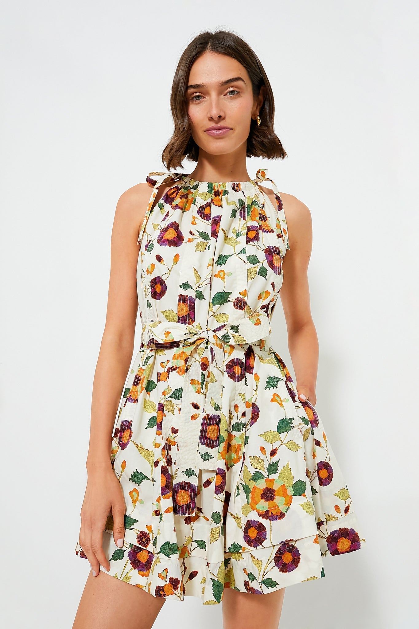 White Iris Brienne Dress