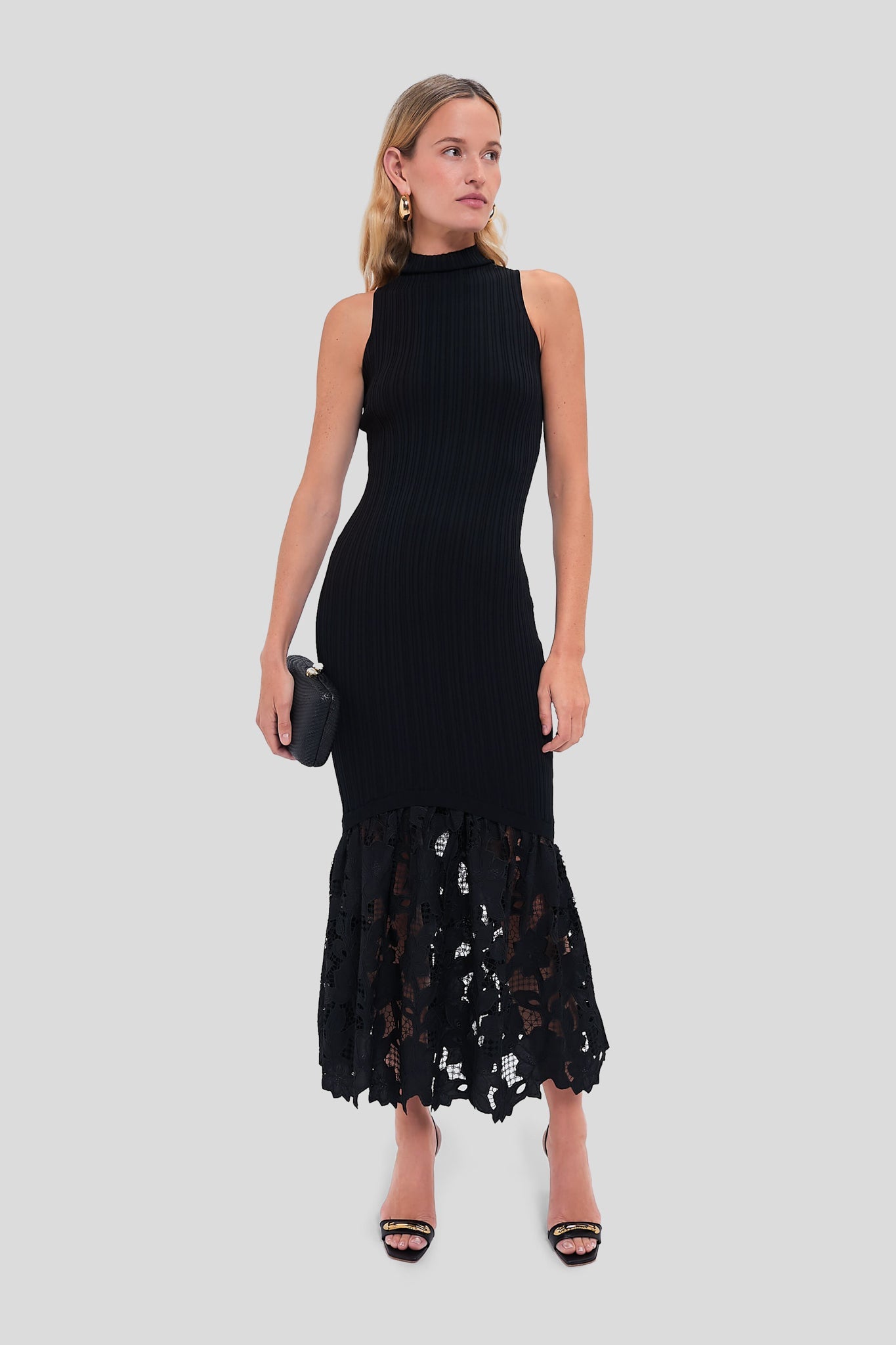 Black Rhiannon Maxi Dress