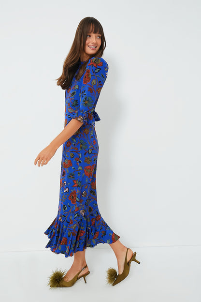 Royal Vichy Rose Felix Dress