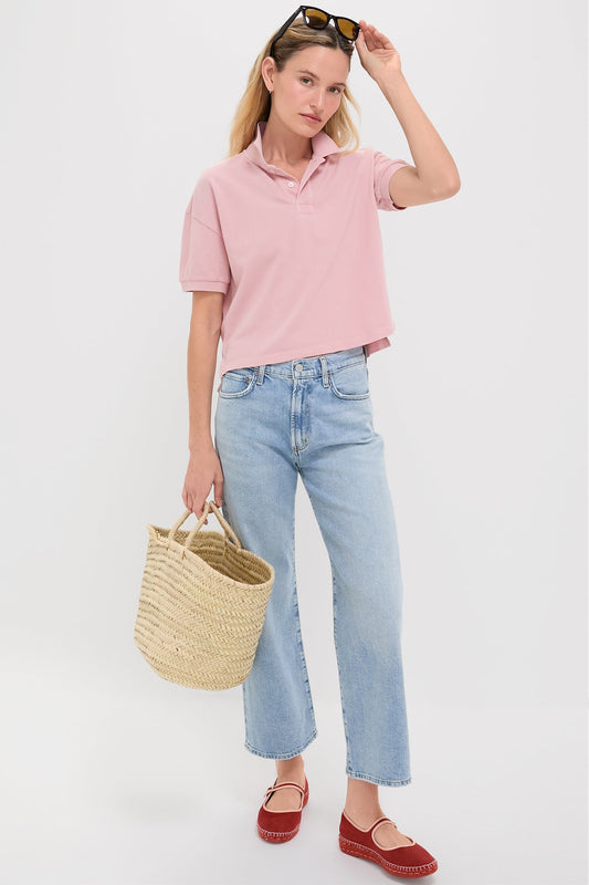 Pink Pique Holmes Boyfriend Polo