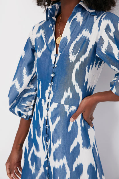 Blue Jodhpur Dress