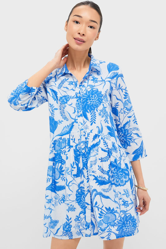 Exclusive Blue Tiffany Deauville Mini Dress