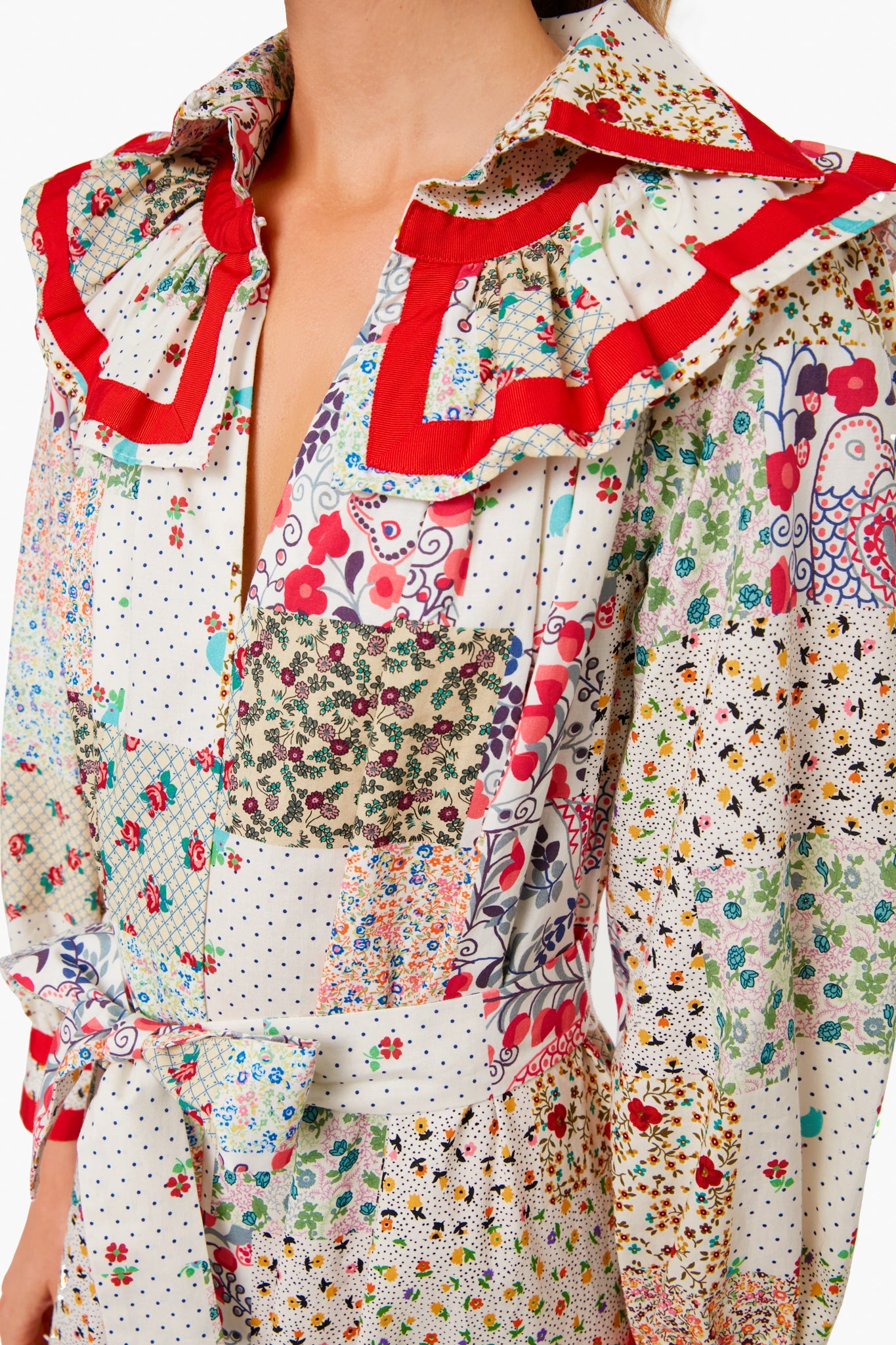 Multi Patchwork Jasper Dress