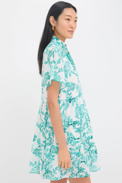 Aqua Cassis Vibeka Short Dress