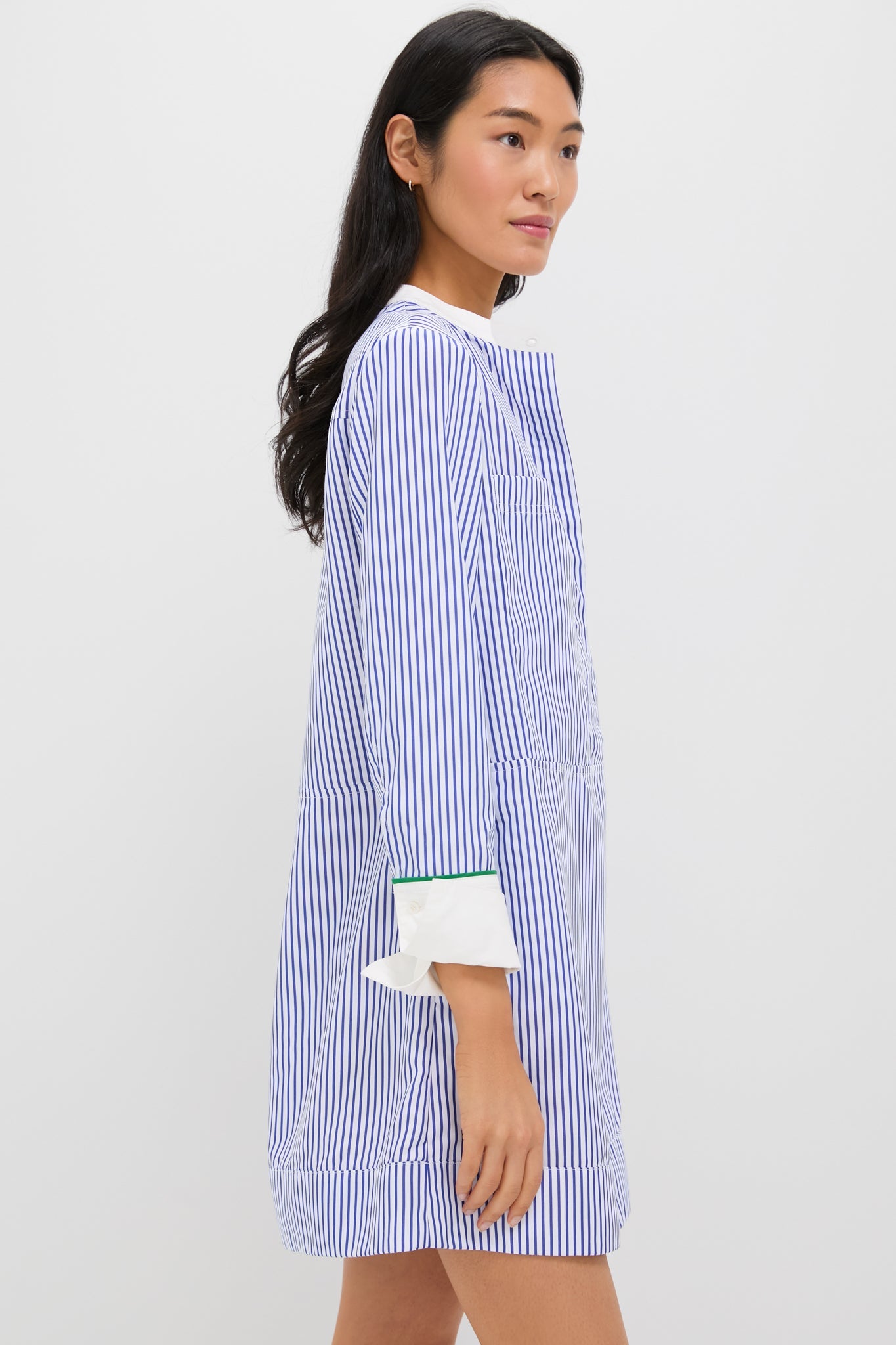 Blue Stripe Rohan Shirt Dress