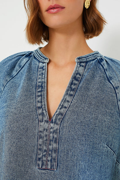Blue Denim Cathleen Dress
