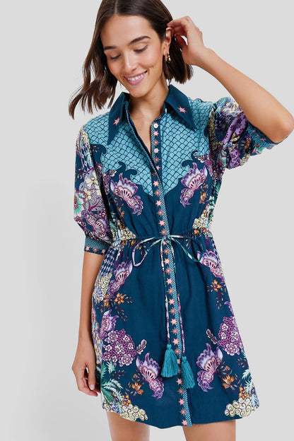 Navy Stargaze Celia Dress