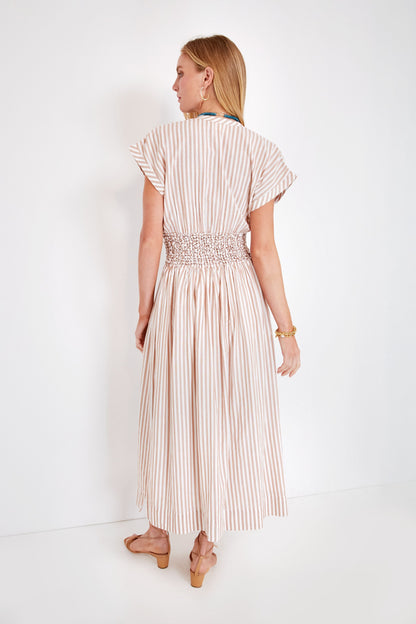 Bronze Stripe Granada Dress