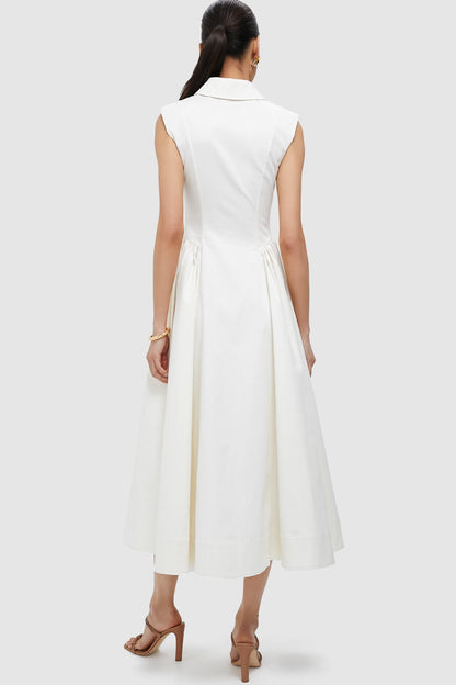 Parchment Chavela Dress