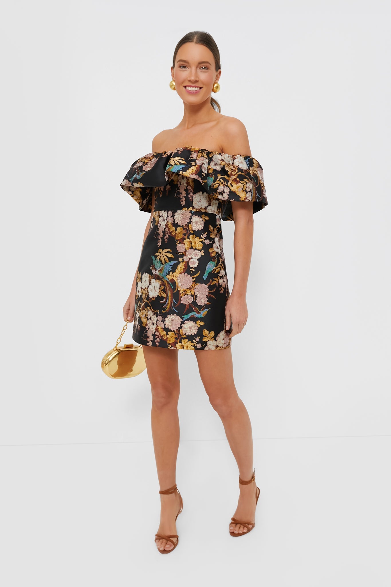 Black Birds of Paradise Vera Dress