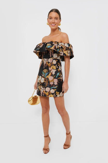 Black Birds of Paradise Vera Dress