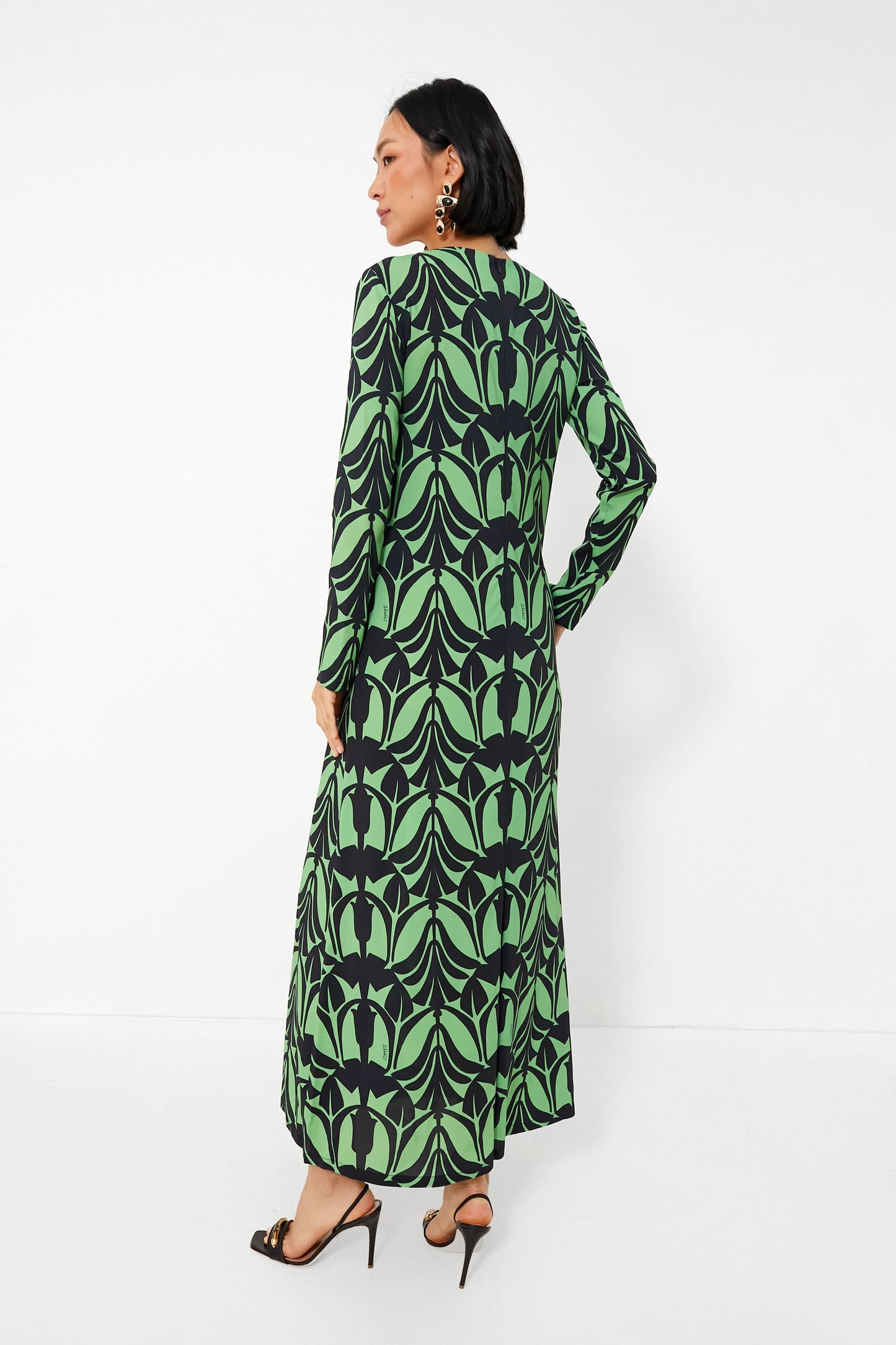 Papyrus Long Sleeve Swing Dress