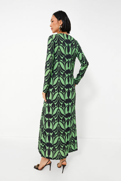Papyrus Long Sleeve Swing Dress