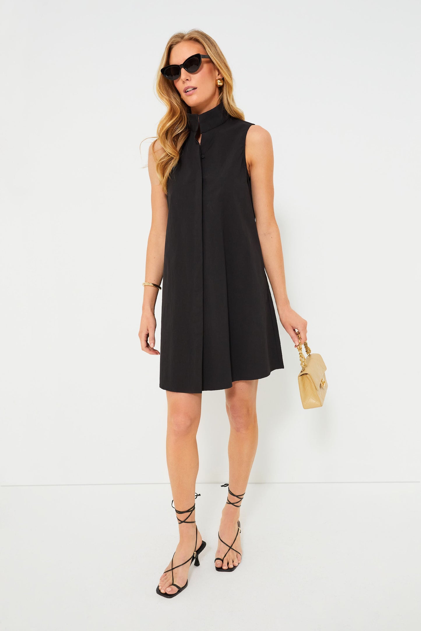 Black Sleeveless Charlie Dress