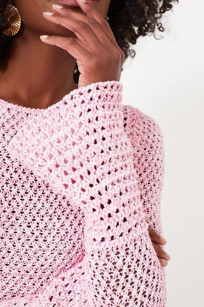 Una Crochet Maxi Dress