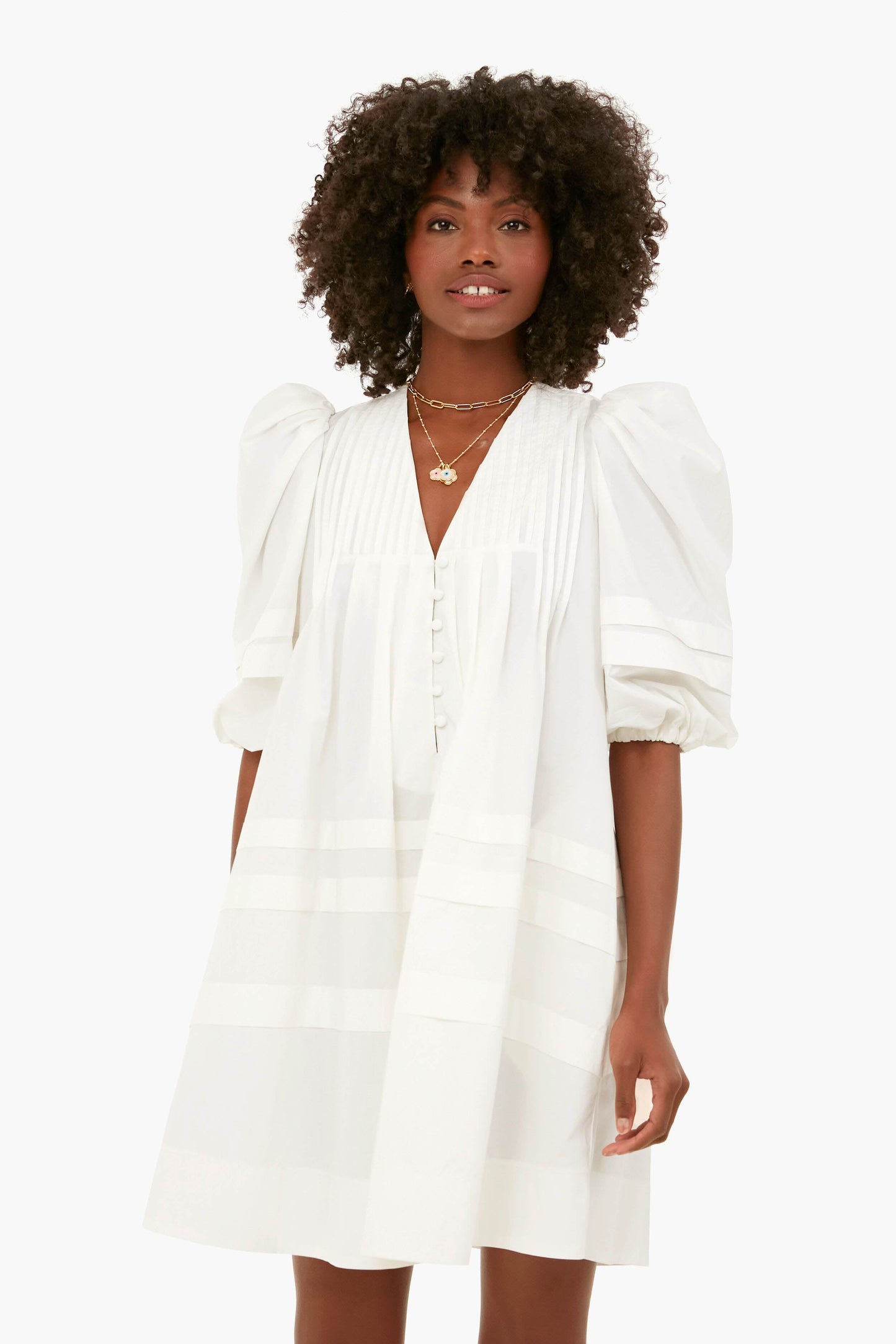 Bright White Jenkins Dress