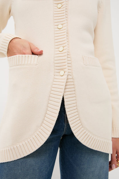 Cream Sabrina Cardigan