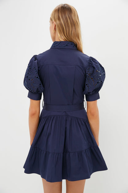 Navy Nara Mini Dress