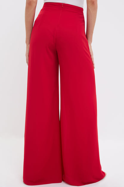 Coral Red Kali Pants