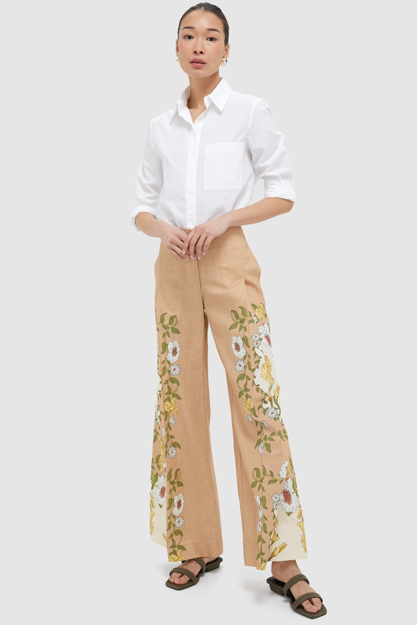 Verona Floral Este Trouser