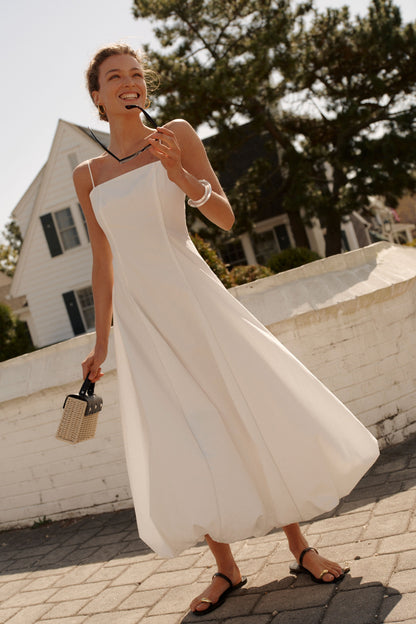 White Sylvie Maxi Dress