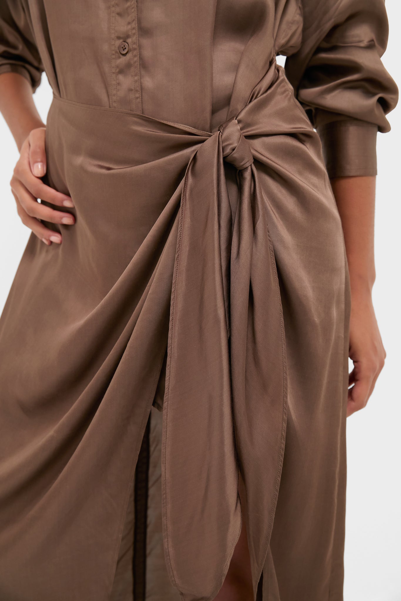Morel Alessandra Sarong Shirt Dress