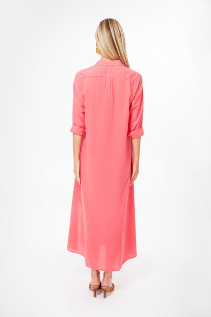 Coral Glow Boden Dress