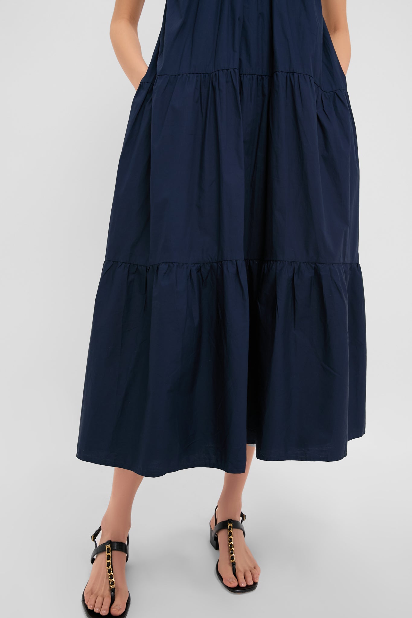 Navy Irene Maxi Dress