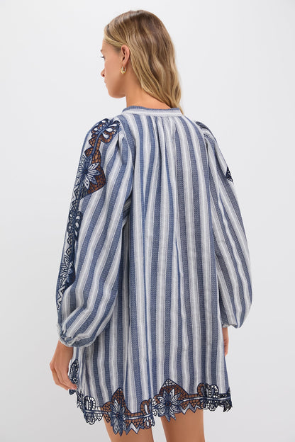 The Navy Stripe Samara Dress