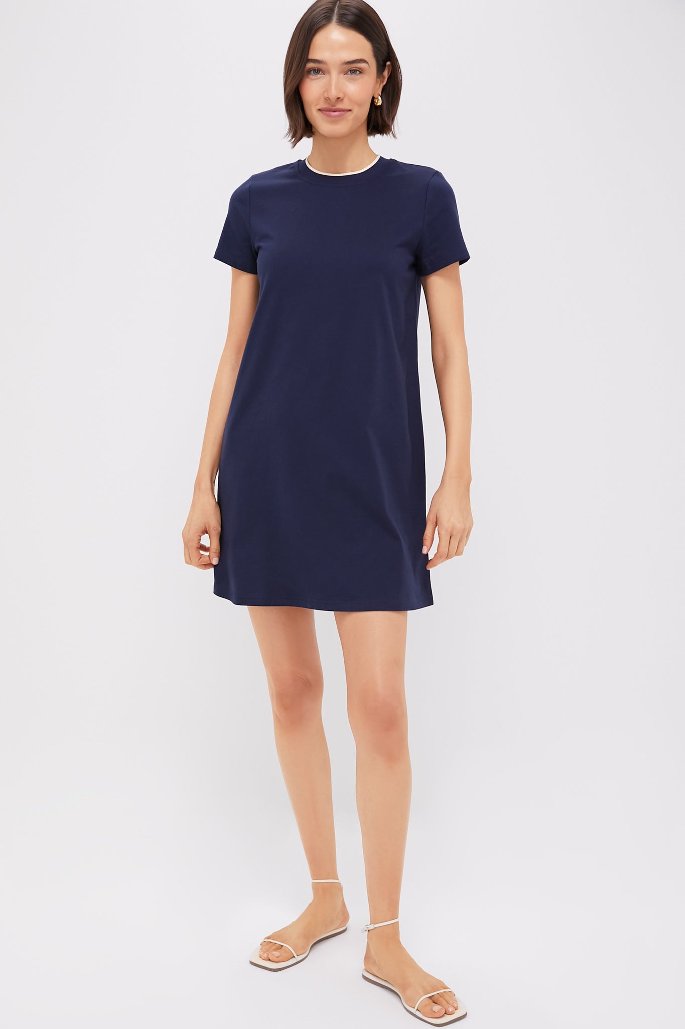 Navy Aimee Mini Dress