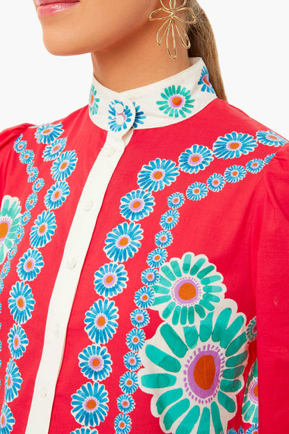 Daisy Placee Red Shorty Dress