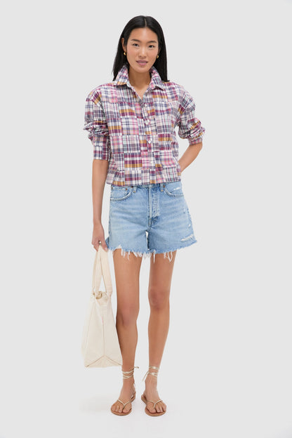 Faded Prep Patchwork Jasper Button Down