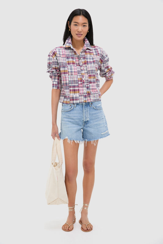Faded Prep Patchwork Jasper Button Down