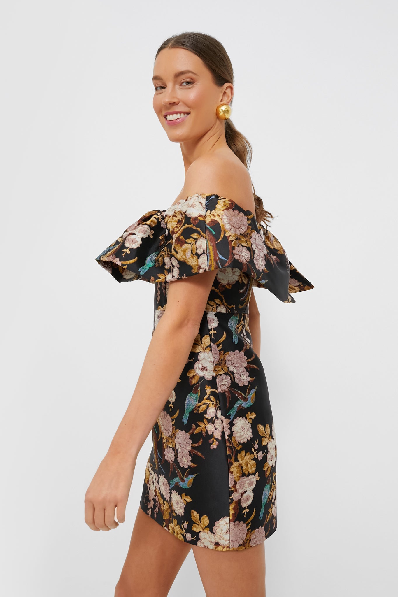 Black Birds of Paradise Vera Dress