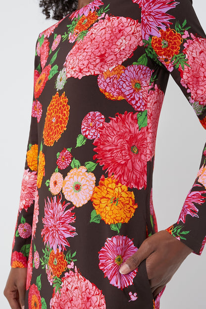 Gyn Long Sleeve Swing Dress