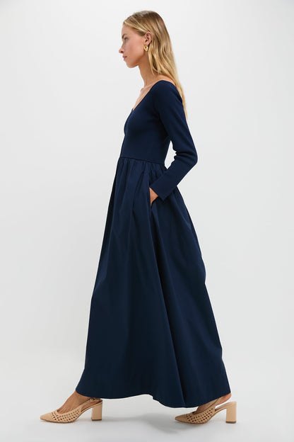 Navy Clea Dress