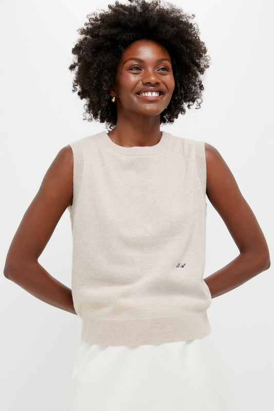 Sandstone Cashmere Shell
