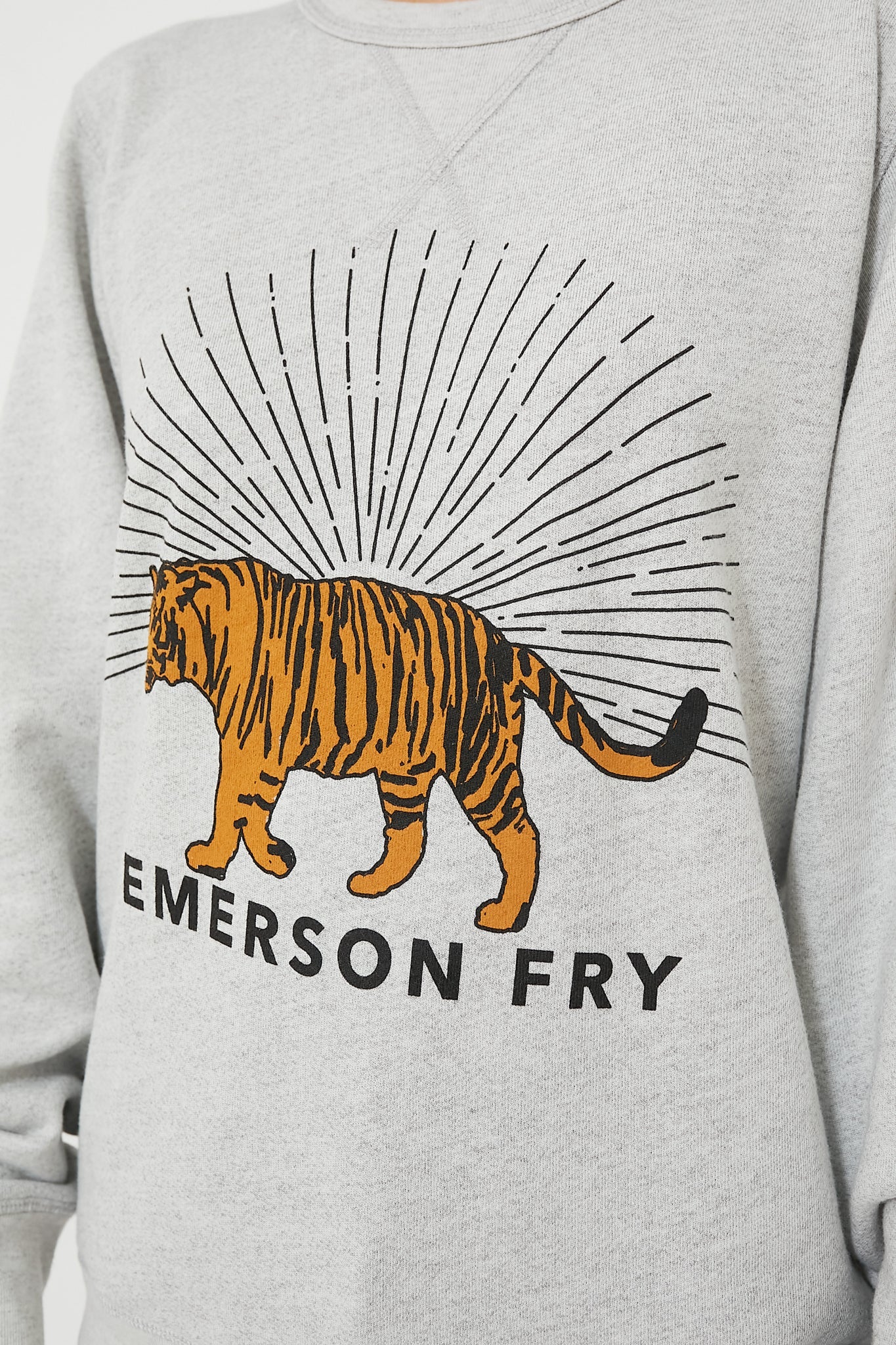 Gray Tiger Sweatshirt