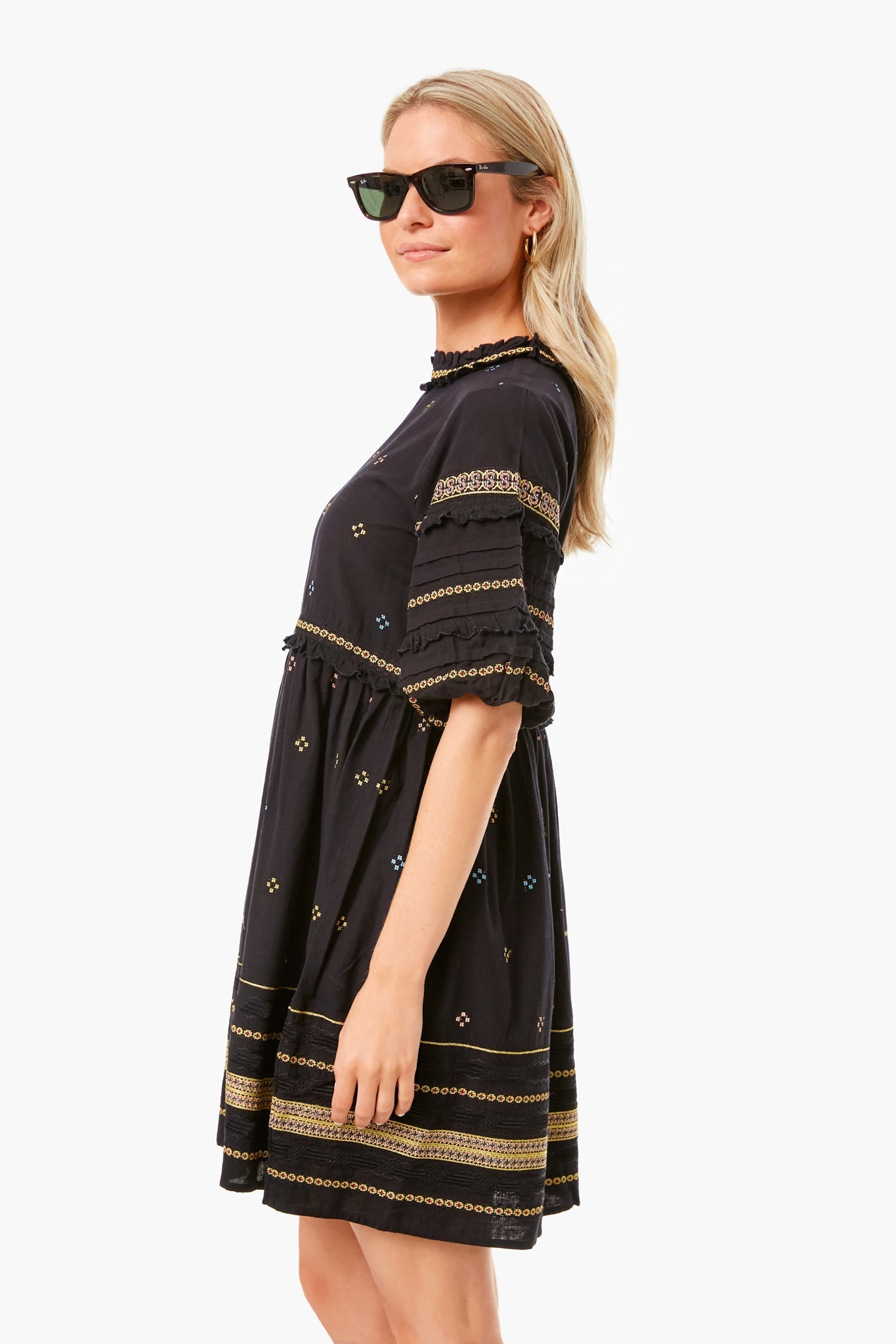 Black Peninsula Dress