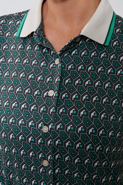 Carraway Fairway Short Sleeve Alcott Golf Dress