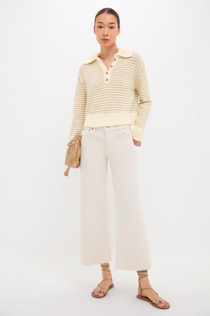 Striped Doro Henley Sweater