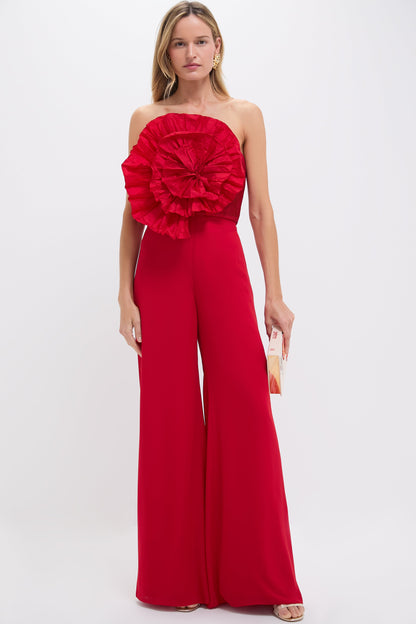 Coral Red Kali Pants