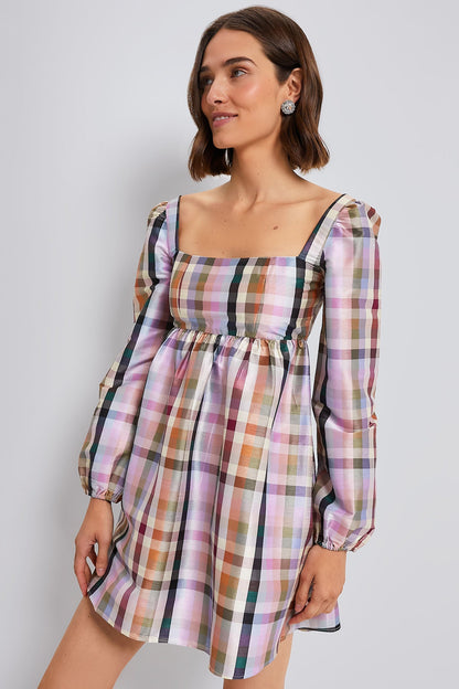 Madras Heidi Mini Dress